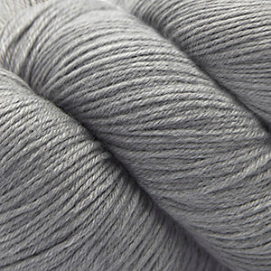 Cascade Yarns Heritage superwash merino wool in soft gray for versatile knitting and crochet projects