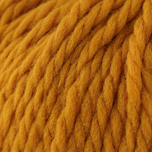 Cascade Yarns Lana Grande wool in warm mustard yellow perfect for cozy knitting projects