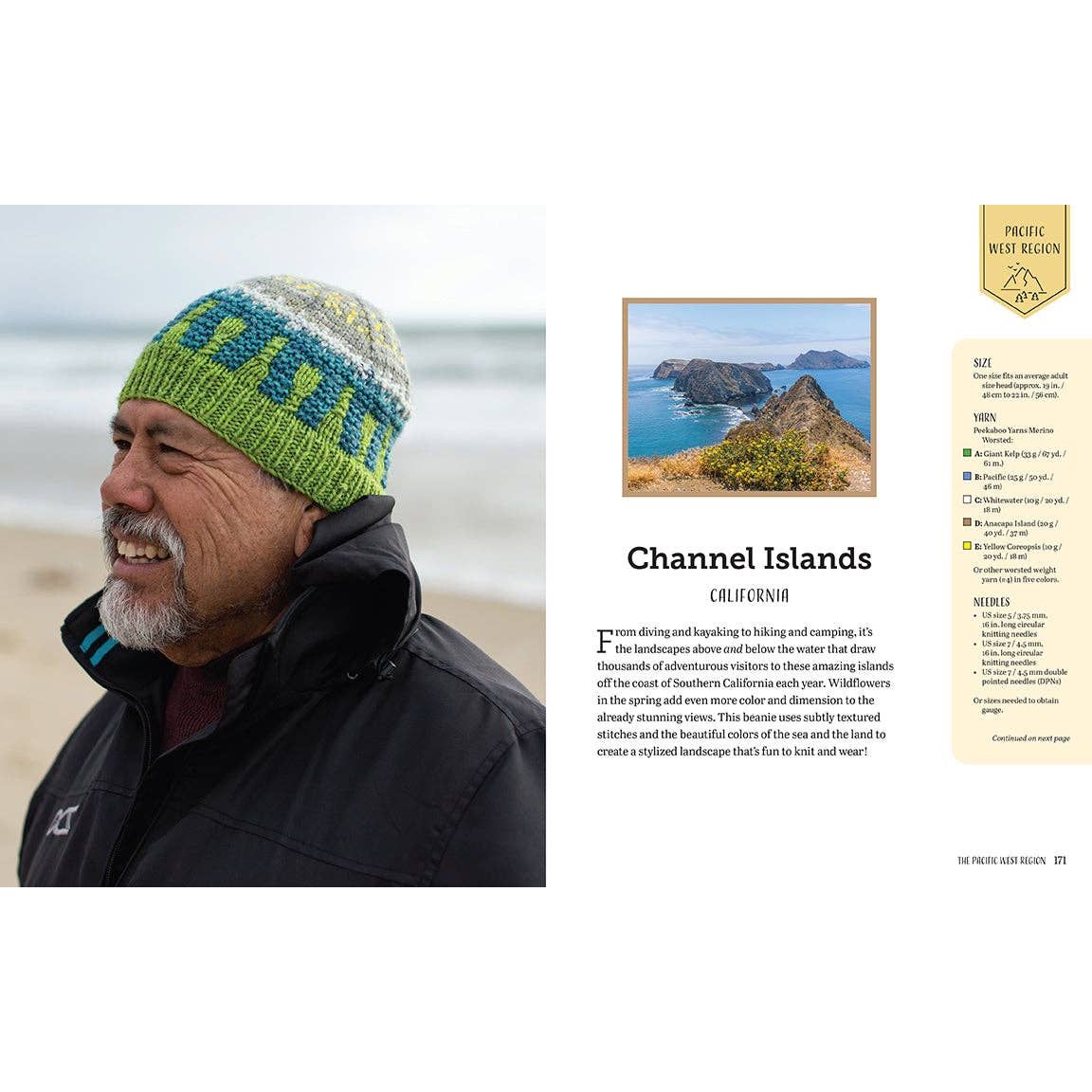 Insight Editions Travel Guide featuring Channel Islands and Yellowstone National Parks scenic views