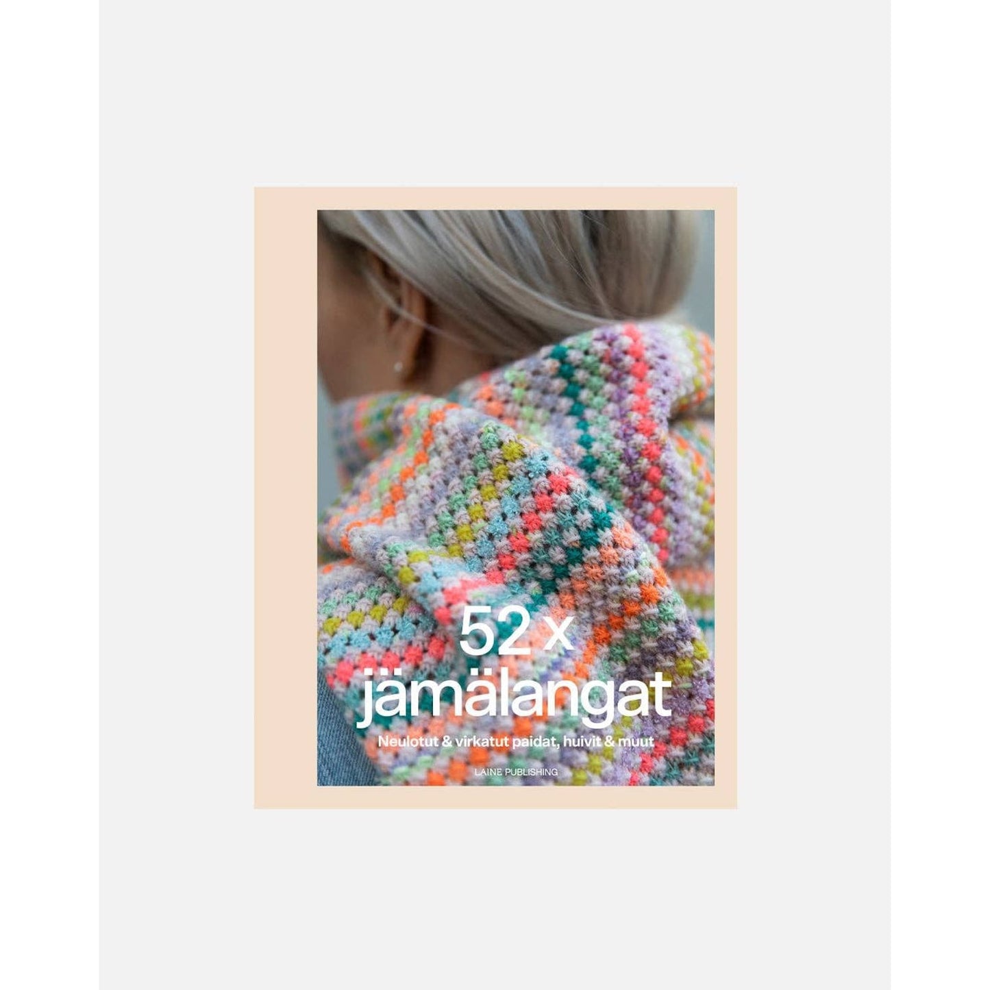 Colorful crochet project book showcasing chunky yarn crochet projects for creative inspiration