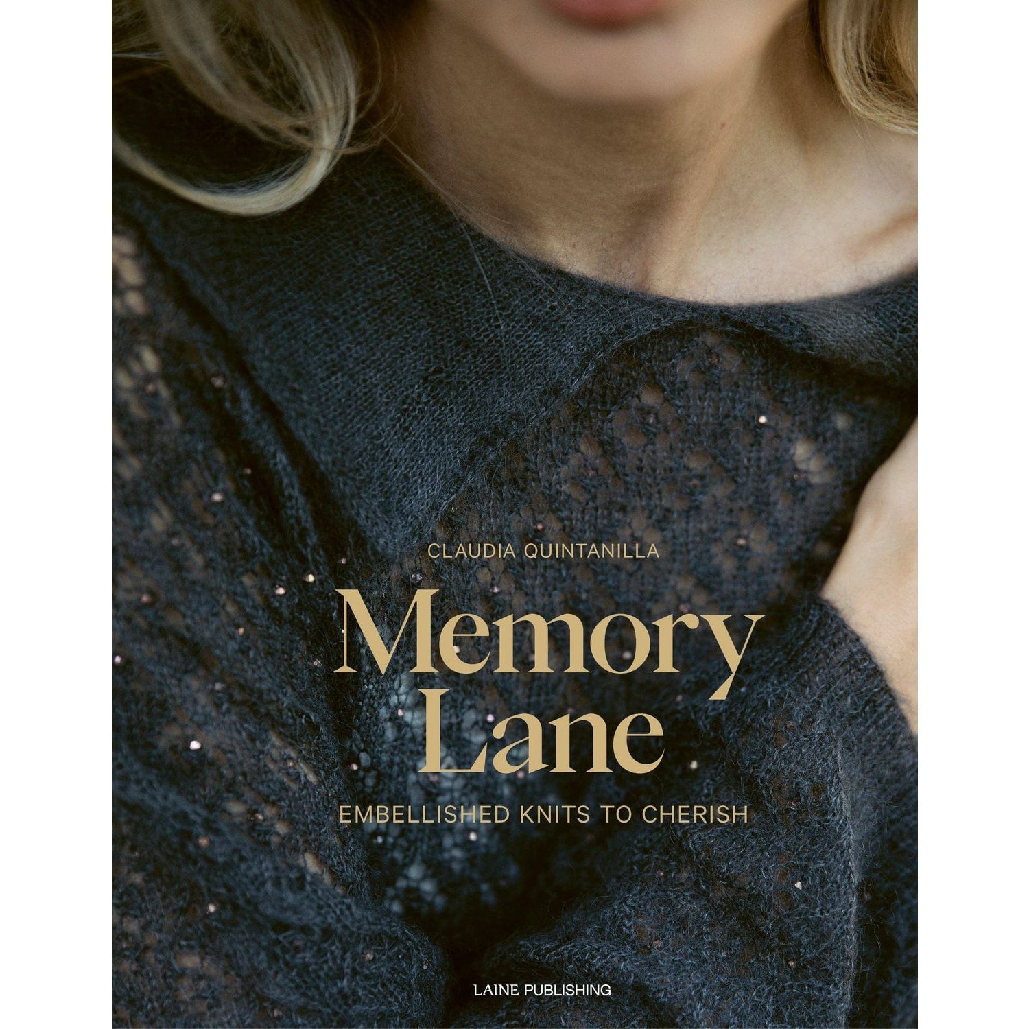 Memory Lane knitting book by Laine Publishing featuring embellished knits to cherish