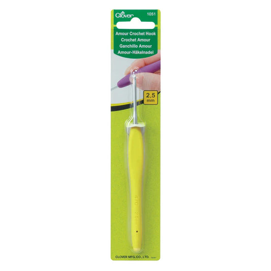 Clover Amour Crochet Hook B- 2.25mm