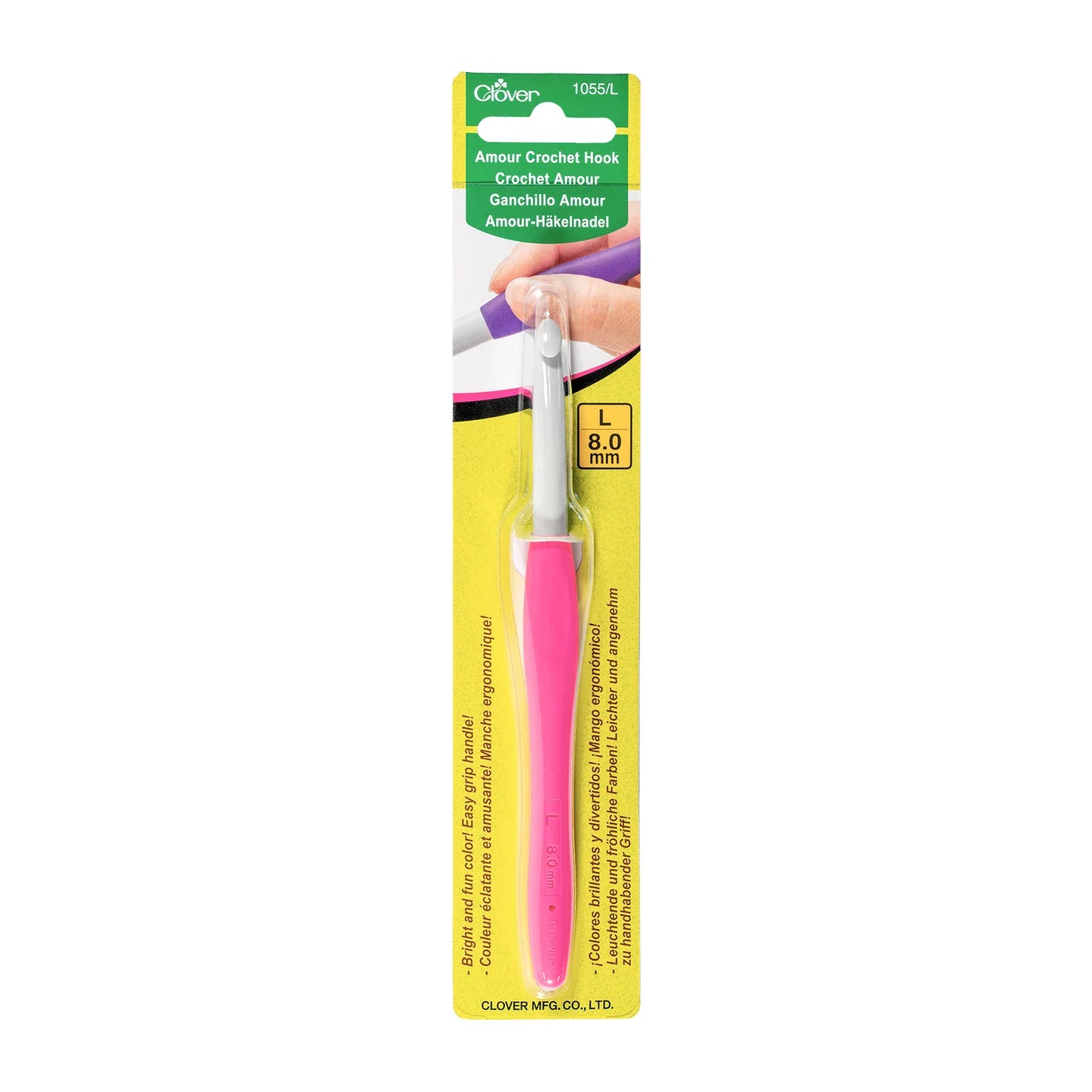 Checker Distributors Clover Amour Crochet Hook — view 11 · Crochet Hooks