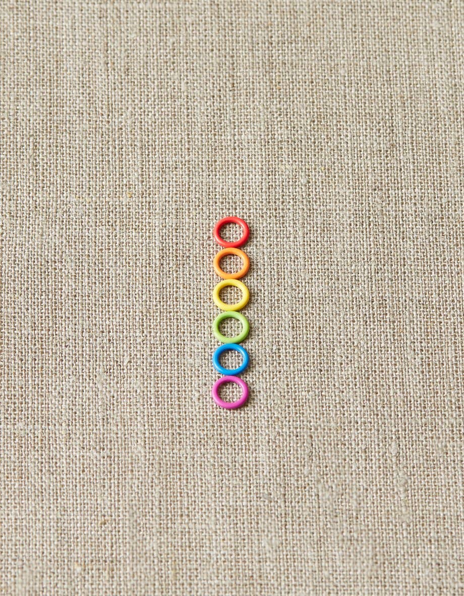 Cocoknits - Colorful Ring Stitch Markers - Small [bundle of 10]
