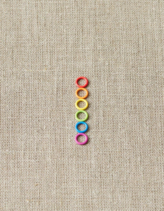 Cocoknits - Colorful Ring Stitch Markers - Small [bundle of 10]