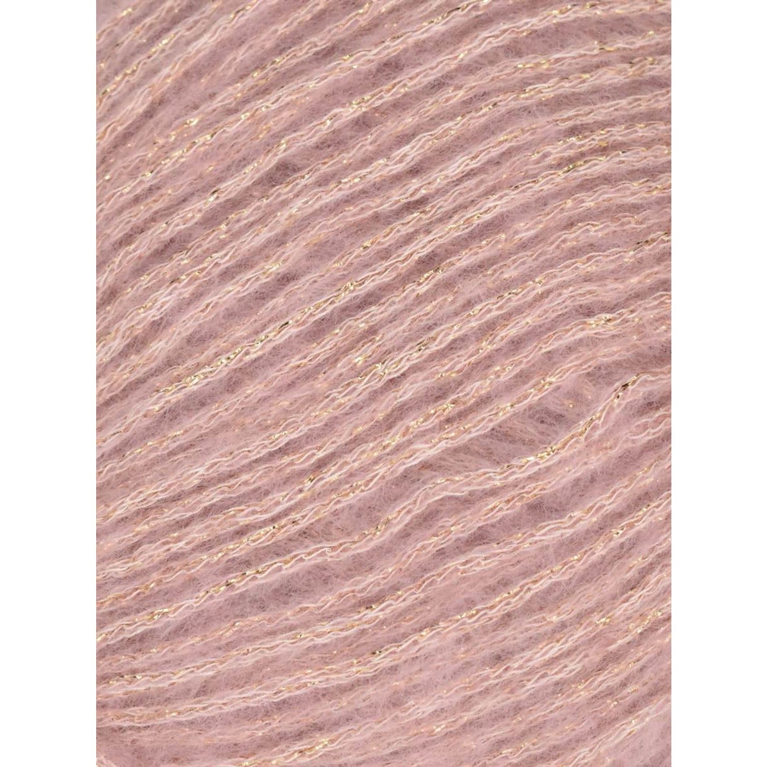 Soft pink Knitting Fever cotton and yarn with subtle shimmer for knitting and crafting projects