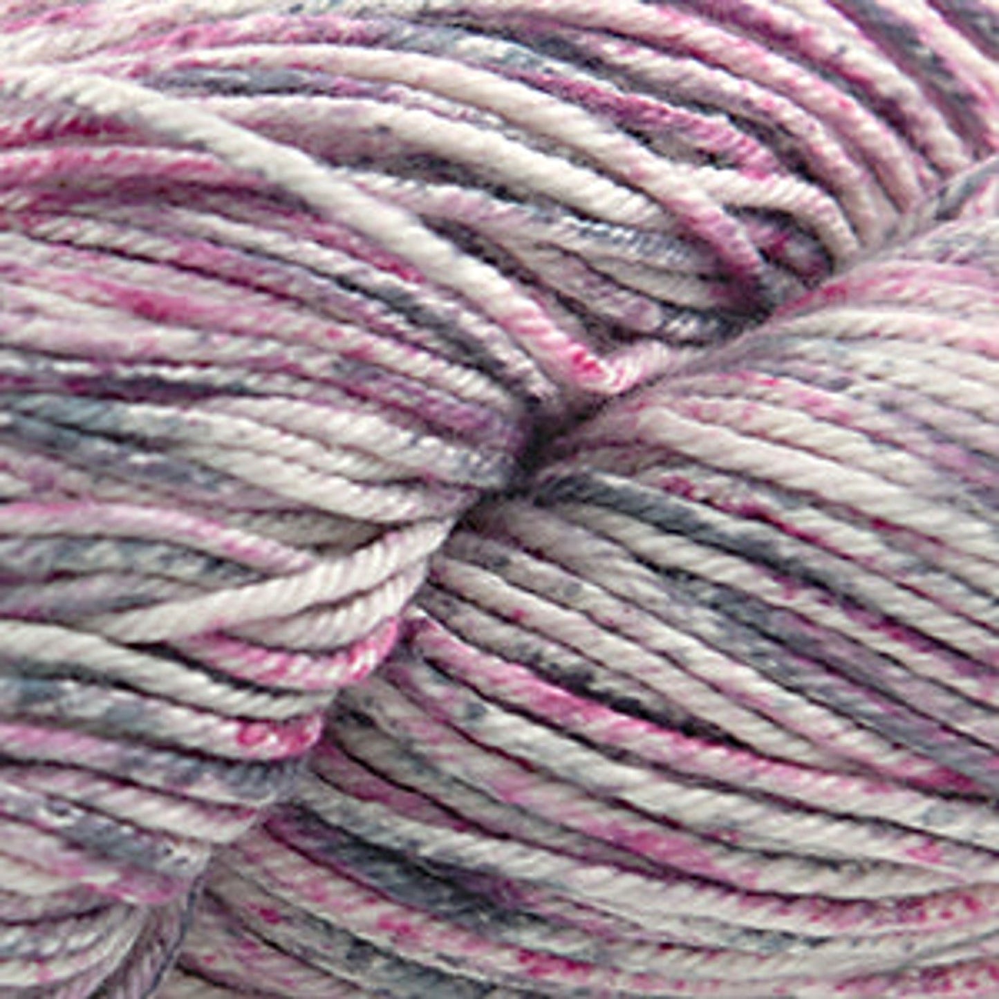 Cascade Yarns Cotton and Yarn in Soft Pink and Gray Variegated Colorway for Knitting and Crocheting