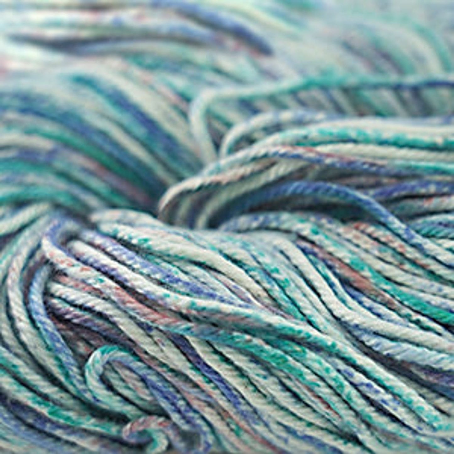 Cascade Yarns Blended Cotton and Yarn in Soft Blues and Greens for Knitting and Crocheting Projects
