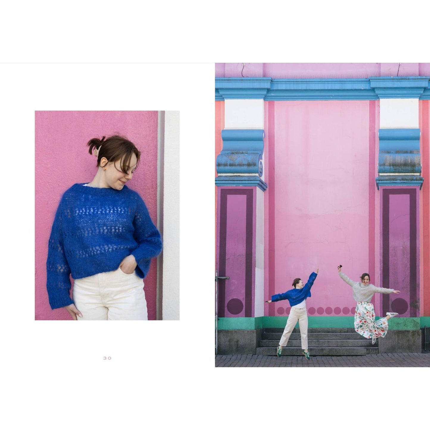 Cozy Colors Book showcasing vibrant fashion styles and colorful backgrounds for inspiration