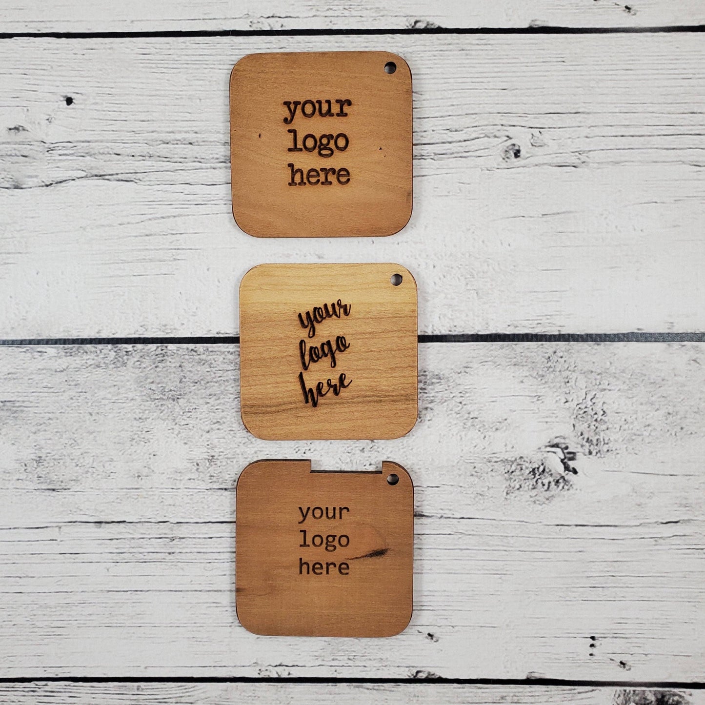 Customizable wood crochet tool tags for personalized crafting projects by Katrinkles