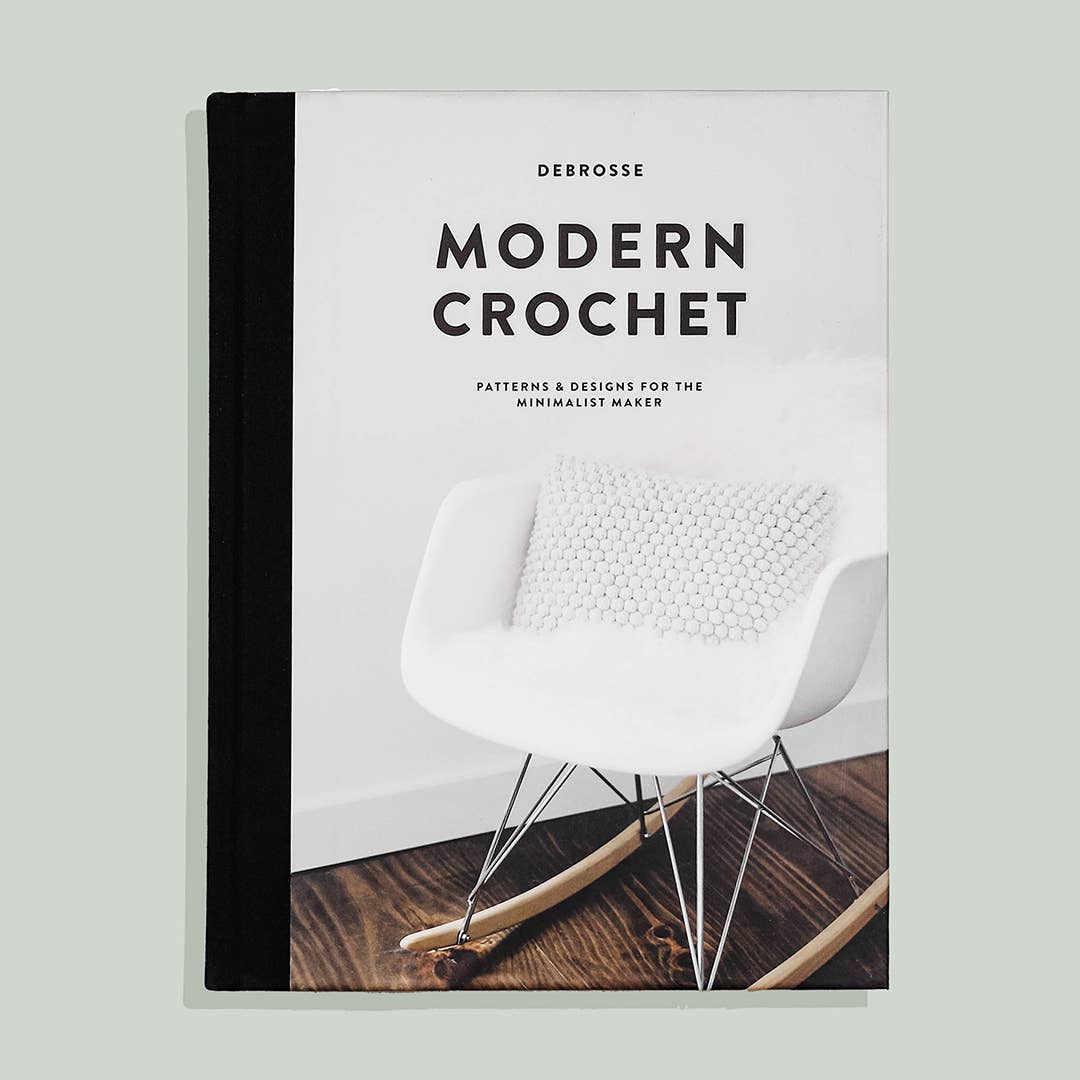 Modern Crochet Patterns Book by Paige Tate & Co featuring minimalist designs for makers