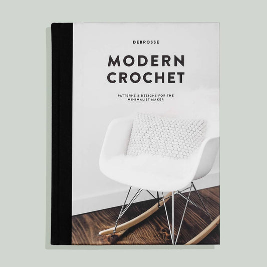 Modern Crochet Patterns Book by Paige Tate & Co featuring minimalist designs for makers