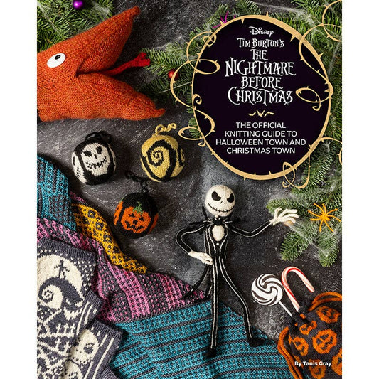 Official knitting guide for Halloween Town and Christmas Town from The Nightmare Before Christmas the movie