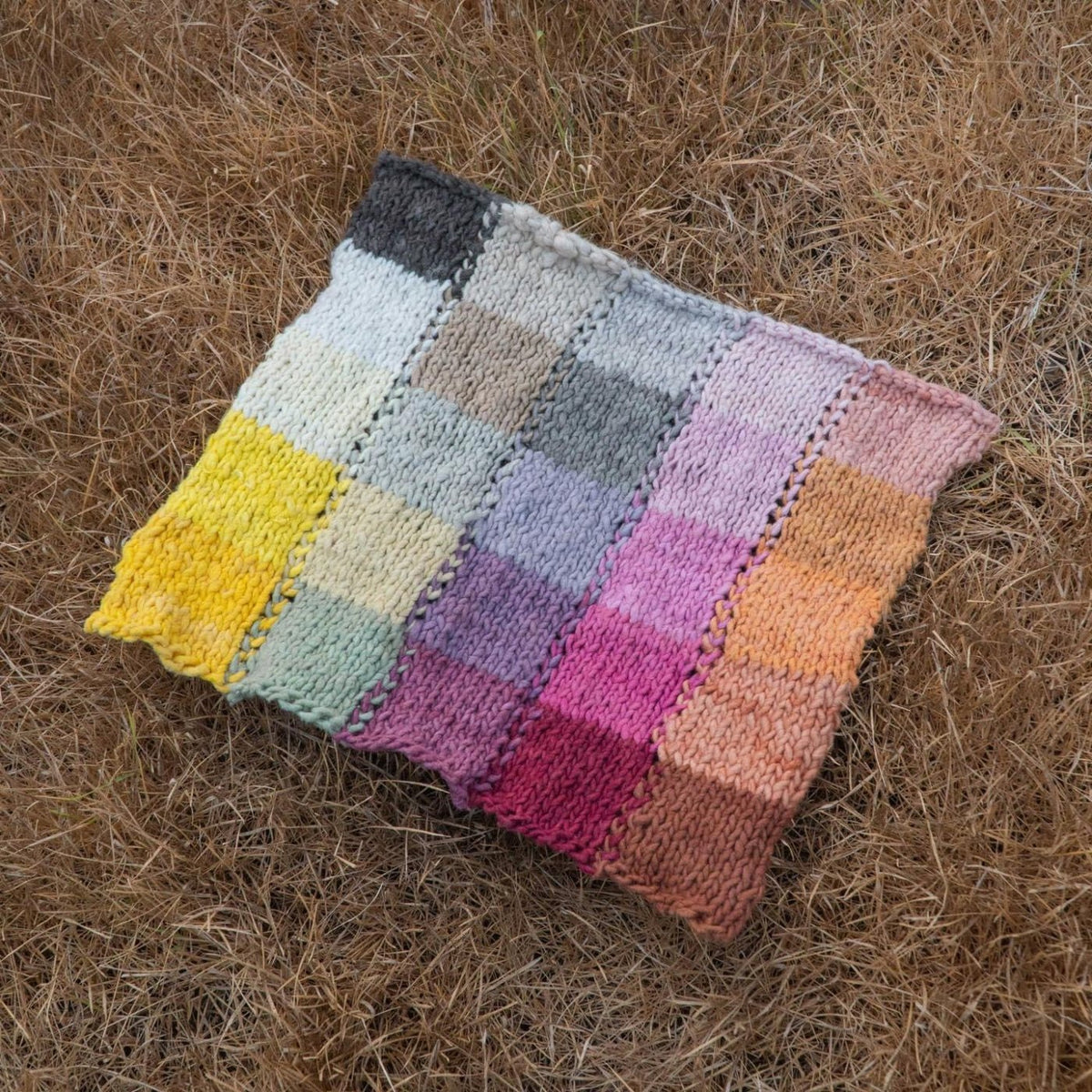 Chemisfree Variegated Yarn in Warm Colors Ideal for Cotton Fabric Projects