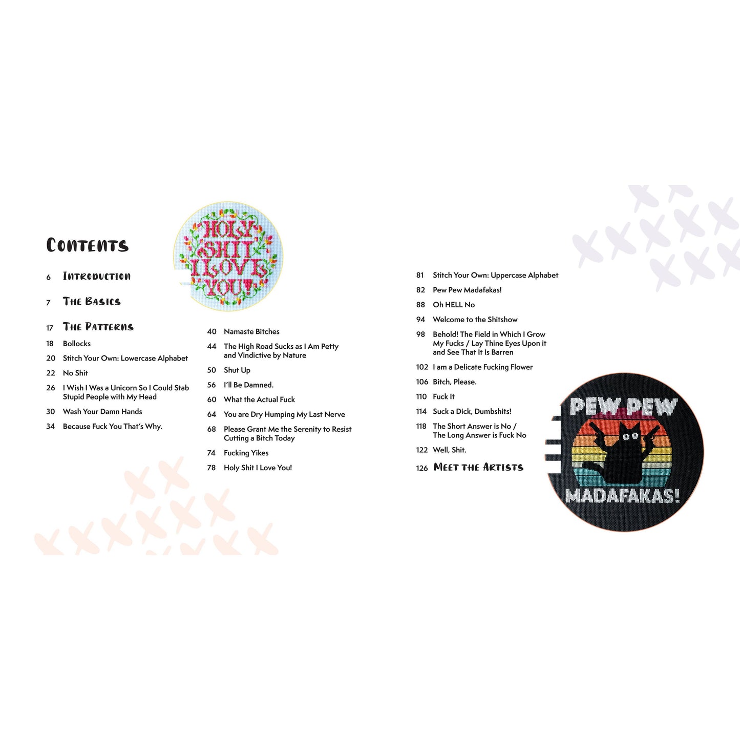 Insight Editions guide featuring patterns for the emp museum of pop culture with colorful designs and creative projects