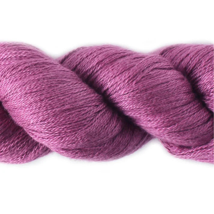 Lotus Yarns Purple Fingering Yarn Weight for delicate knitting and crafting projects