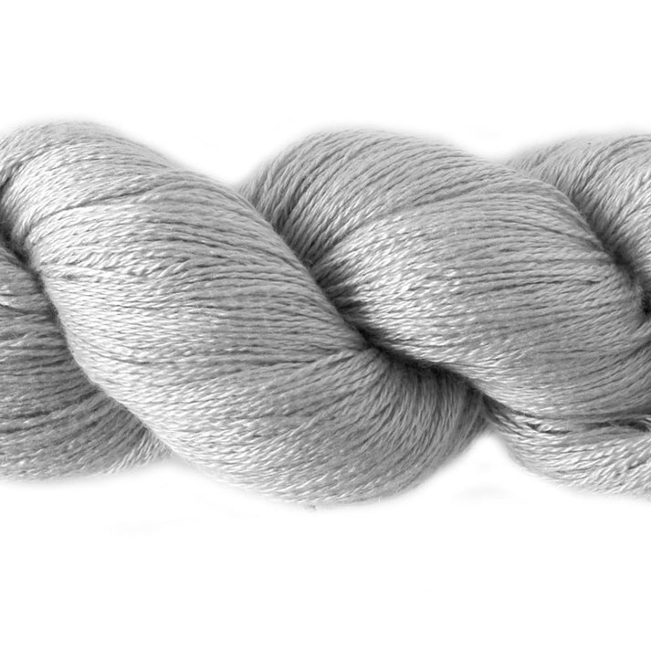 Lotus Yarns Premium Silver Fingering Yarn Weight for Delicate Knitting Projects