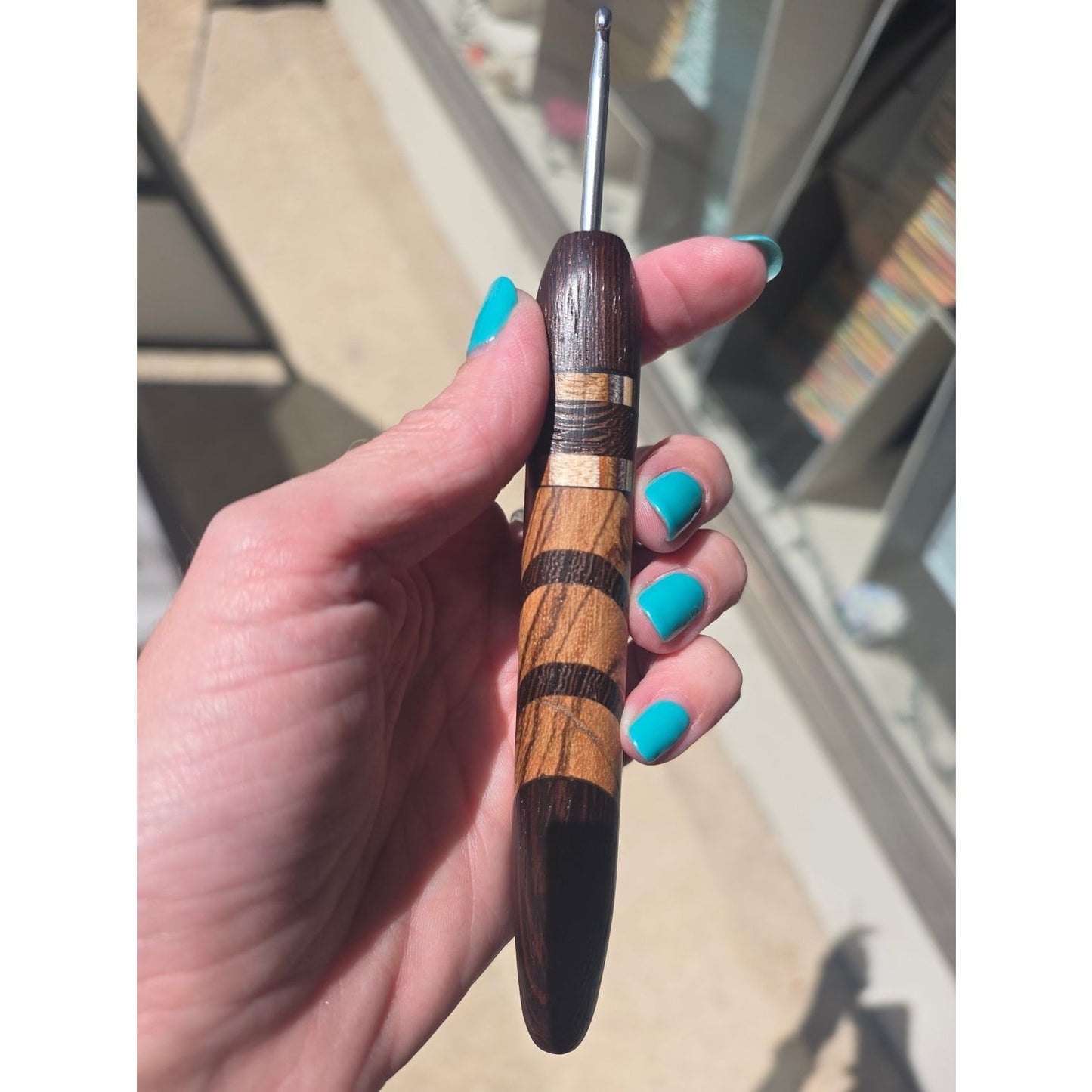 Handcrafted Knitbrooks wooden hooks for crochet with ergonomic design and stylish finish