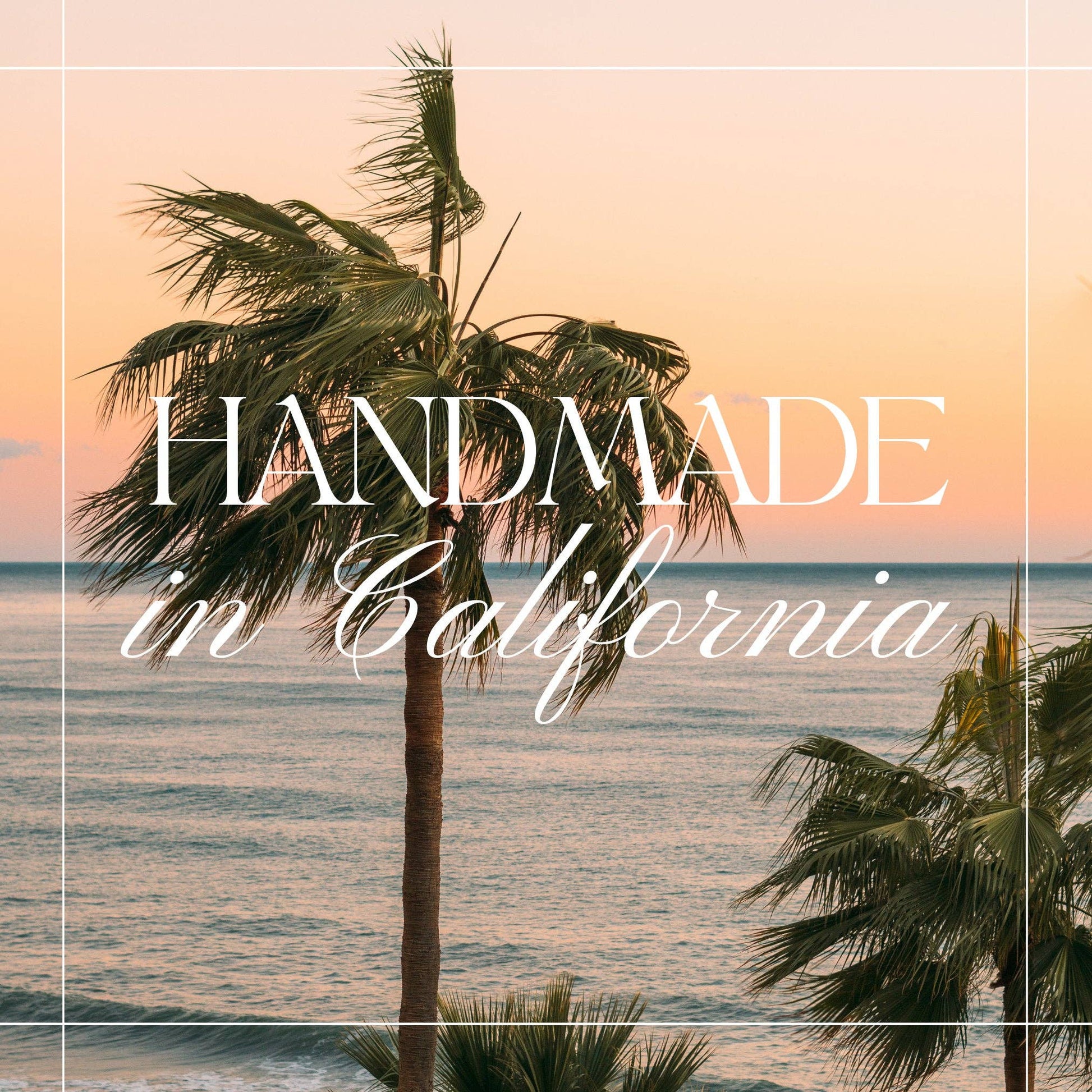 James Wax Knitting Themed Gift Candle with a Beachy Aesthetic, Handmade in California
