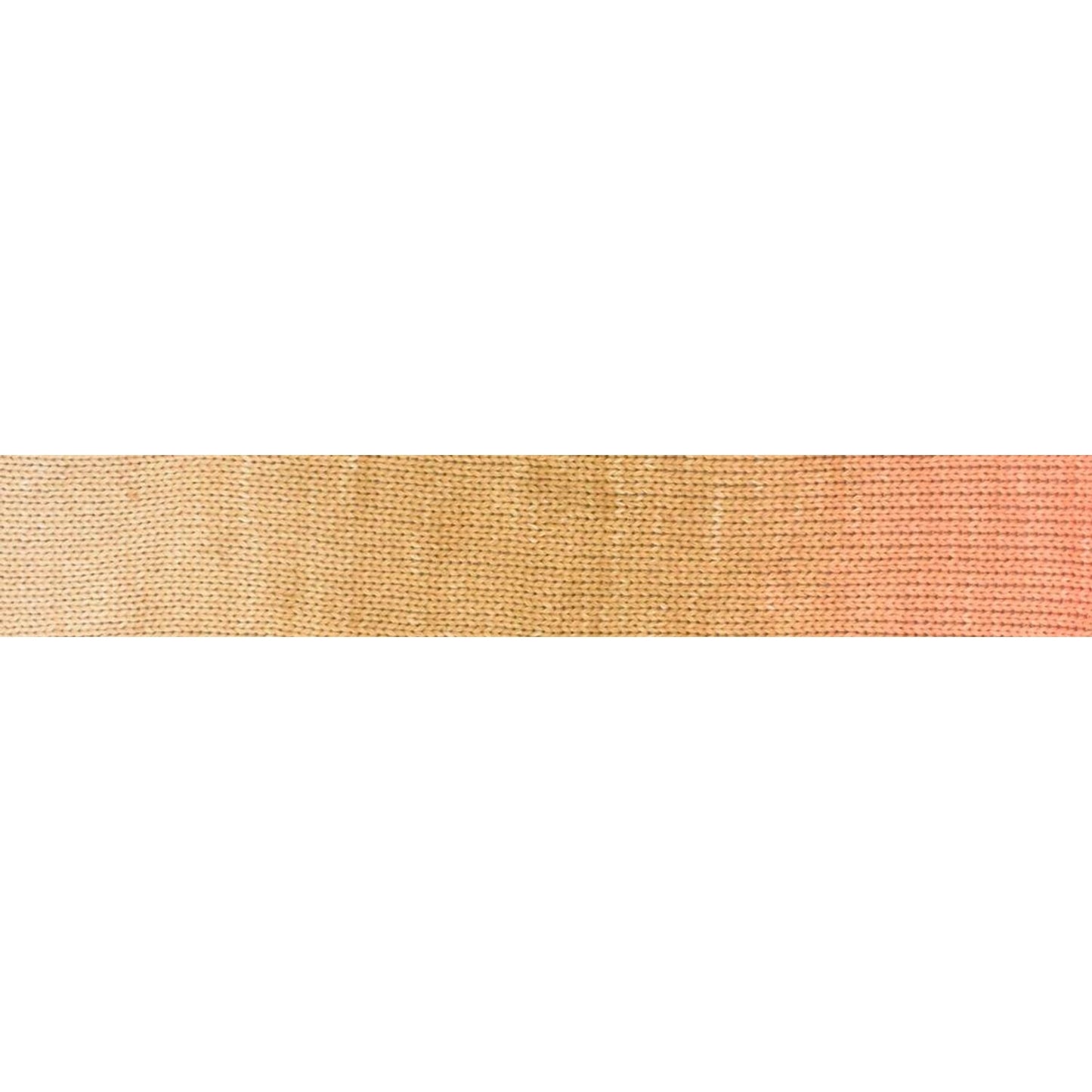 Juniper Moon Farm Cumulus Dégradé yarn in soft beige and peach hues, perfect for cozy knit projects