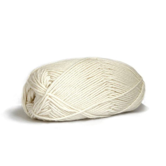 Kelbourne Woolens - Skipper: sport weight un-mercerized cotton yarn - Natural