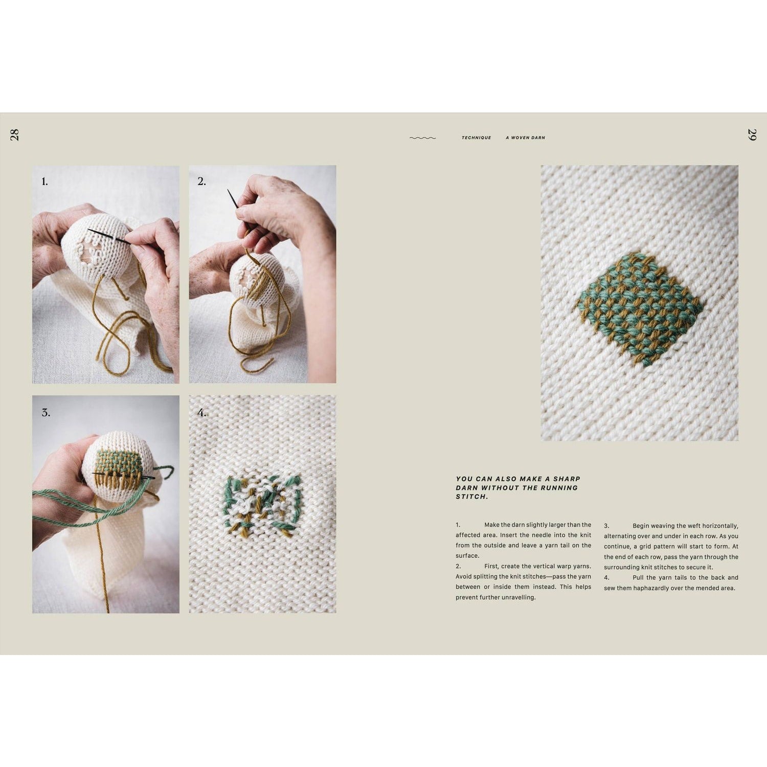 Step-by-step guide for knitting knits with detailed stitch examples and hands-on techniques