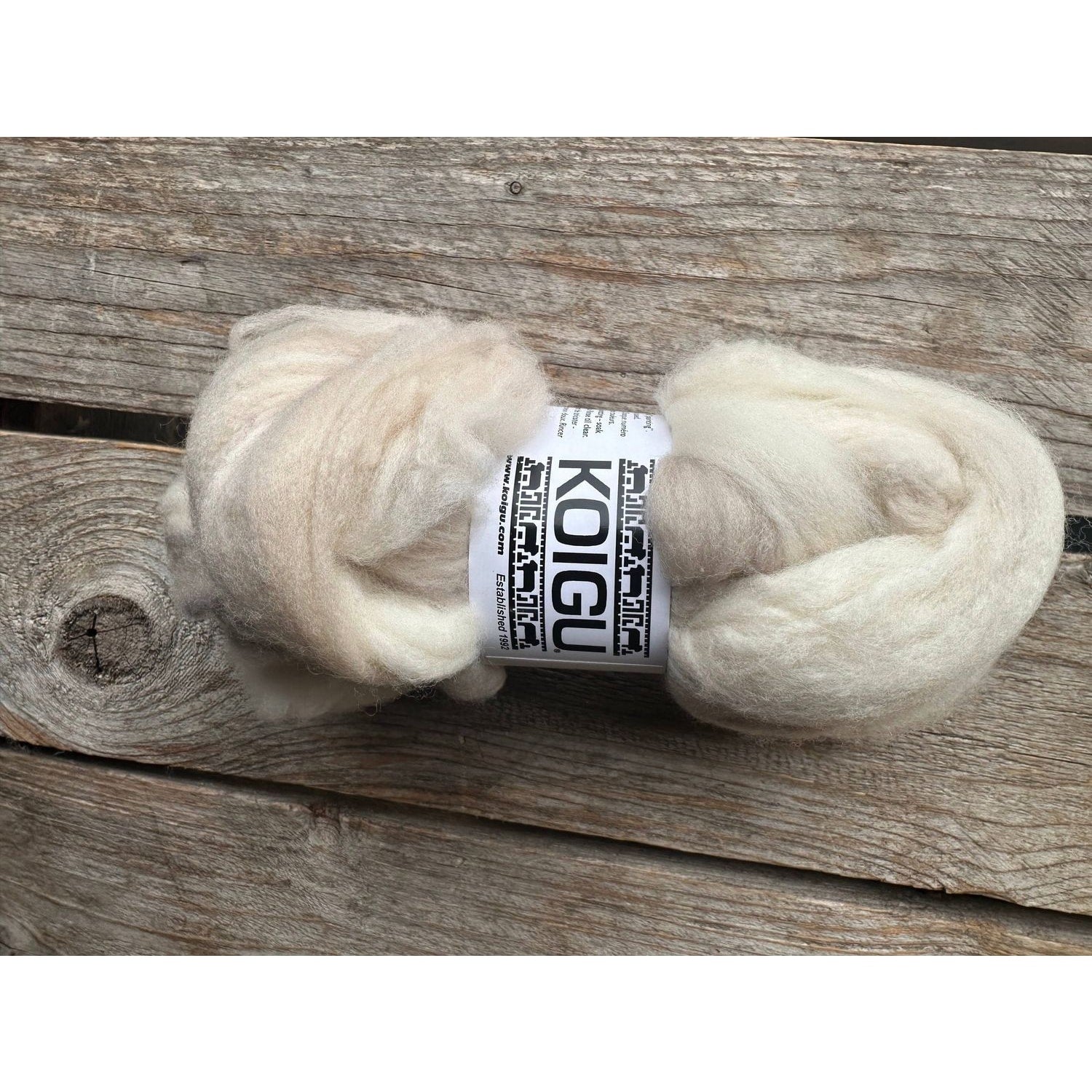 Koigu Wool Designs - Merino Fiber - 50g Roving Bundles