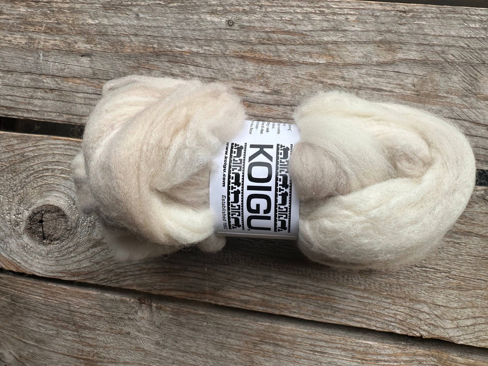 Koigu Wool Designs - Merino Fiber - 50g Roving Bundles