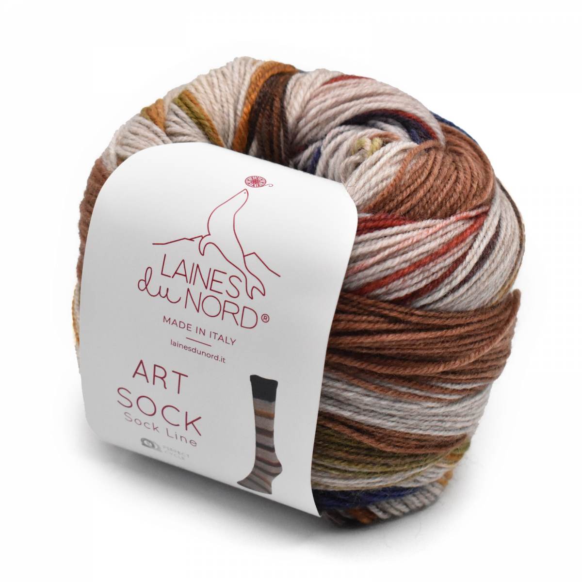 Knitting Fever Laines du Nord Art Sock Yarn – Soft Wool