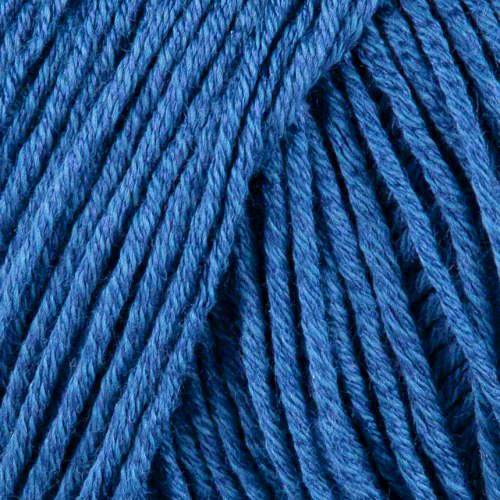 Laines du Nord Baby Soft yarn in a vibrant blue color, perfect for soft and cozy knitting projects