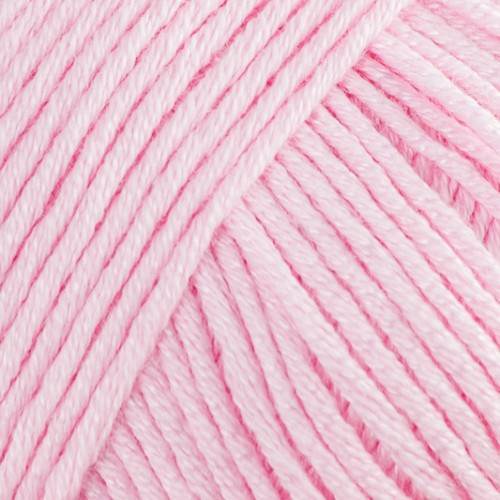 Laines du Nord Baby Soft yarn in soft pink color, perfect for baby garments and accessories