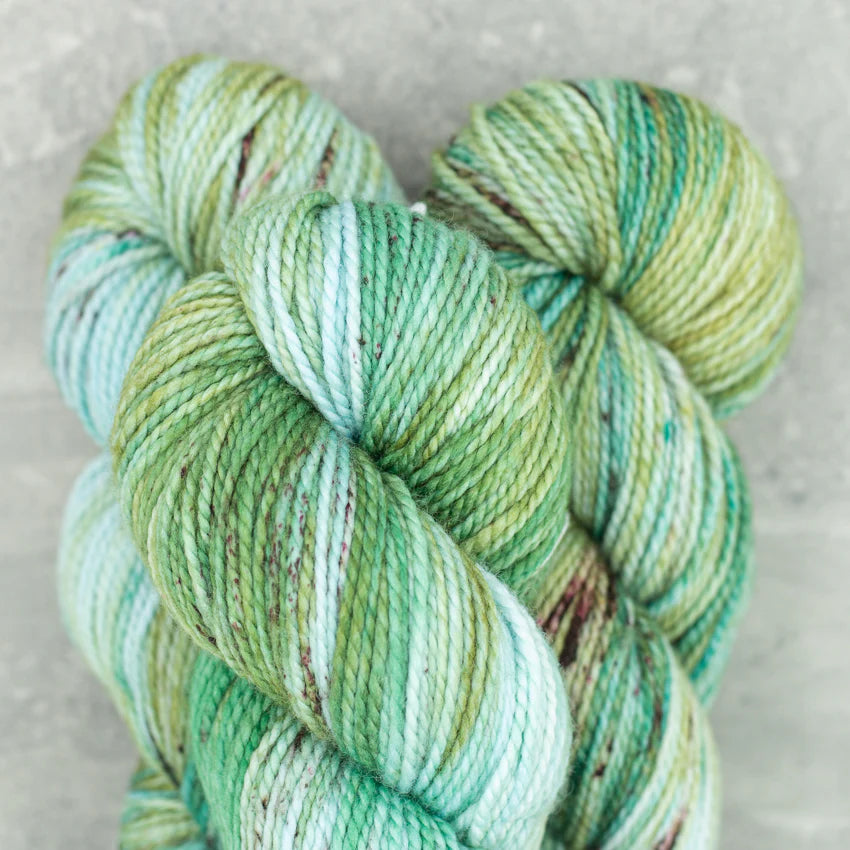 Madelinetosh Farm Twist Yarn – Soft Hand-Dyed Wool Lost in Trees