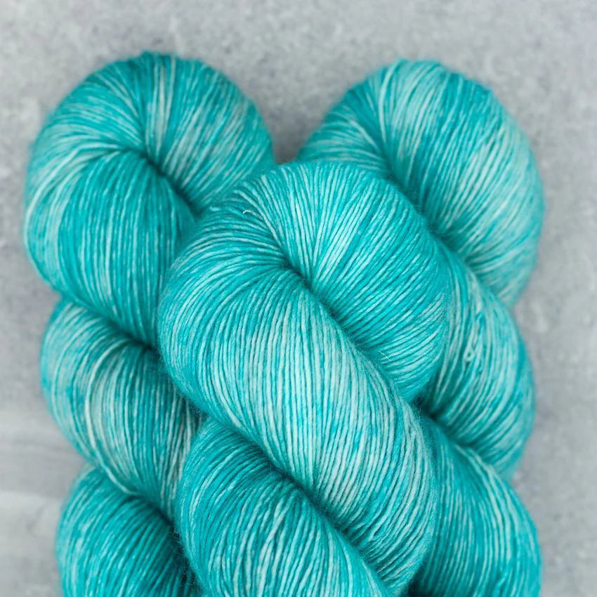 Madelinetosh Tosh Sock for Shawls - Soft Hand-Dyed Yarn Hosta Blue