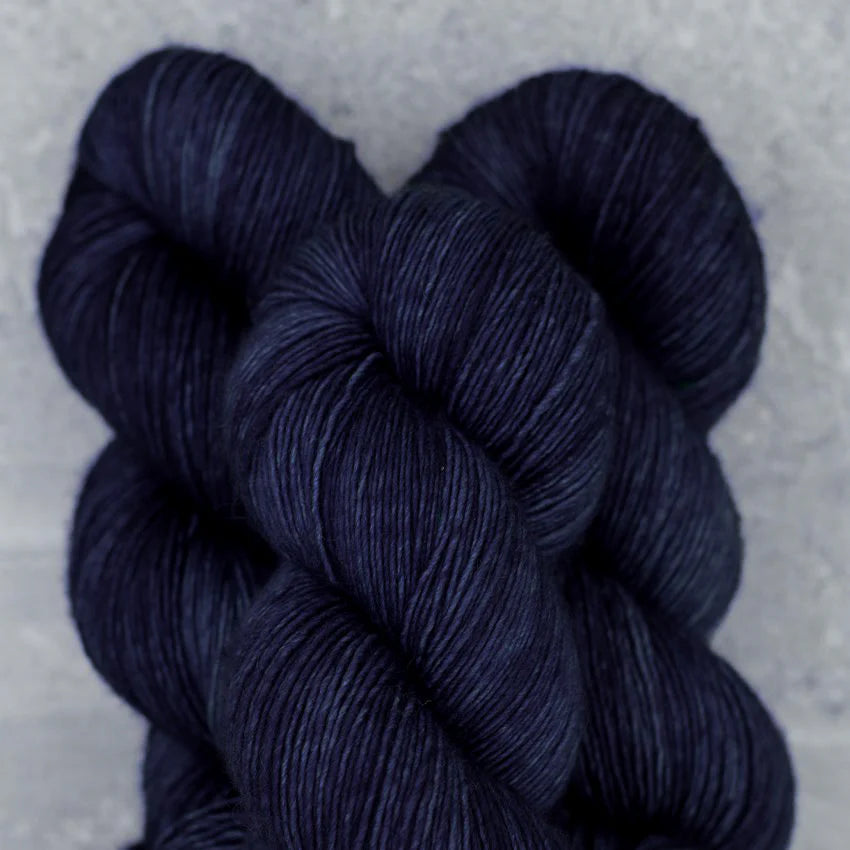 Madelinetosh Tosh Sock for Shawls - Soft Hand-Dyed Yarn Ink