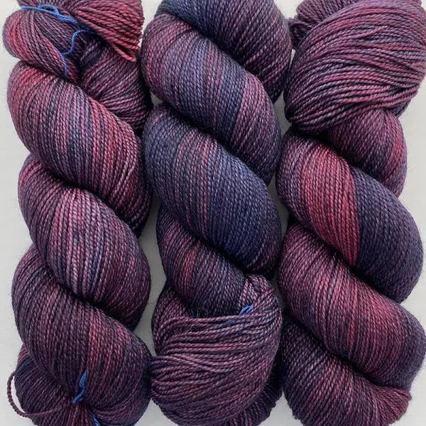 Madelinetosh Tosh Sock for Shawls - Soft Hand-Dyed Yarn Blackcurrant