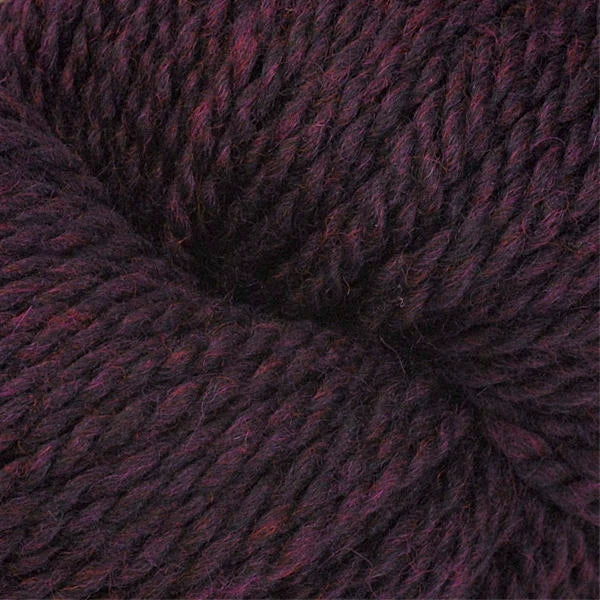 Berroco Mercado Li Yarn in Dark Purple with Soft Texture for Knitting and Crocheting Projects
