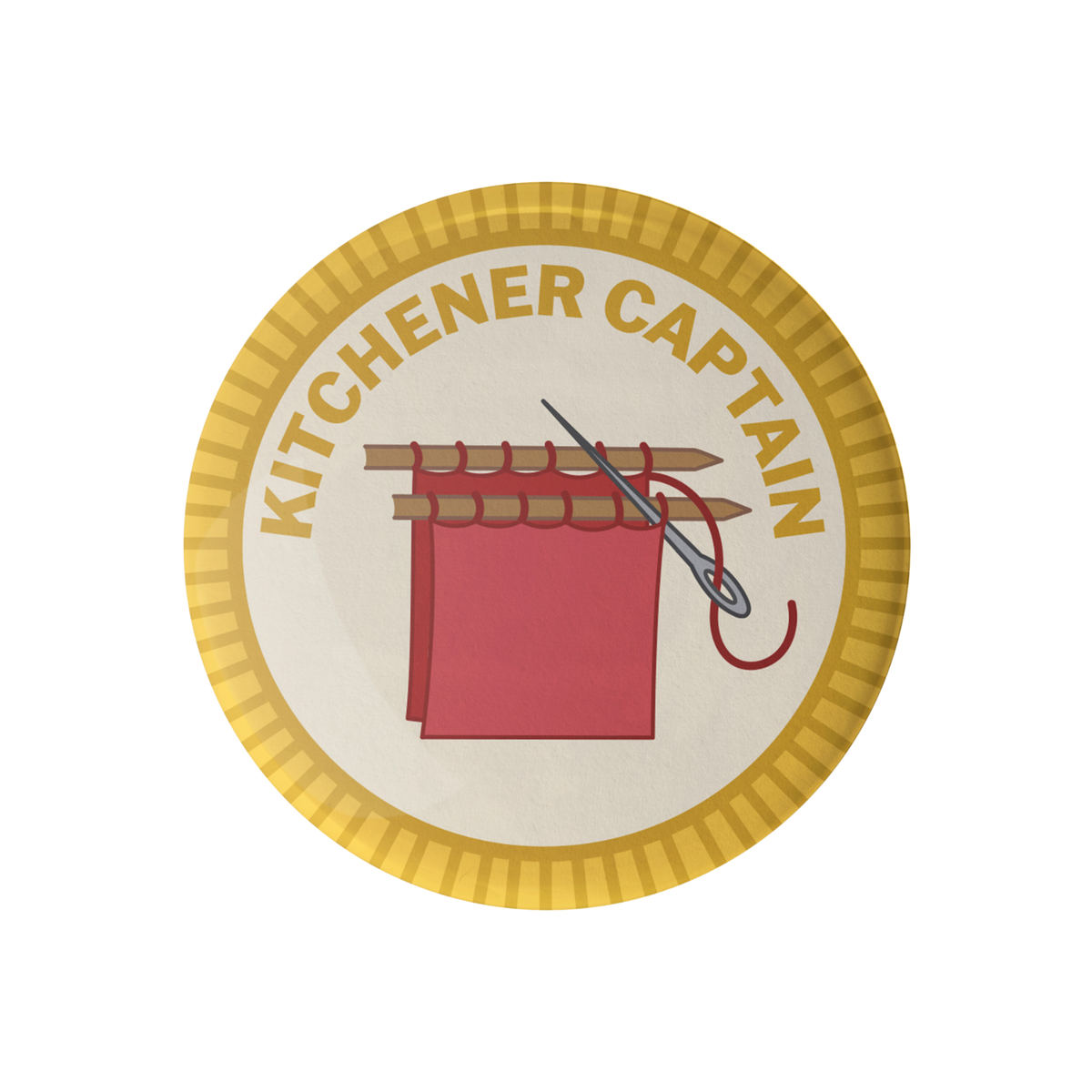 Camp Stitchwood Kitchener Captain Pin for merit badge required for eagle scouts