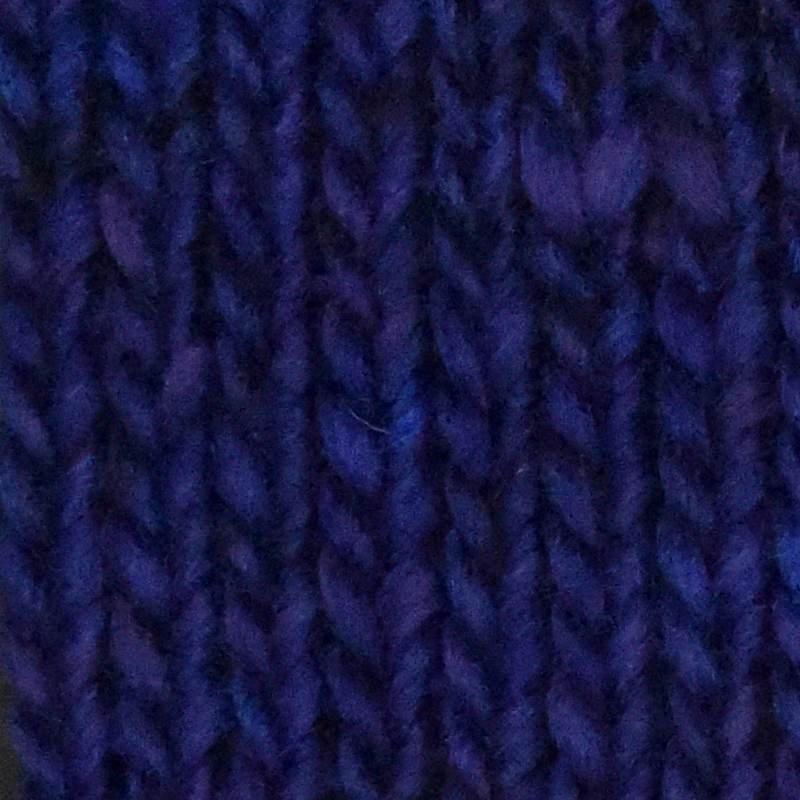 Close-up of Noro Sonata yarn in rich blue tones, perfect for knit and crochet projects