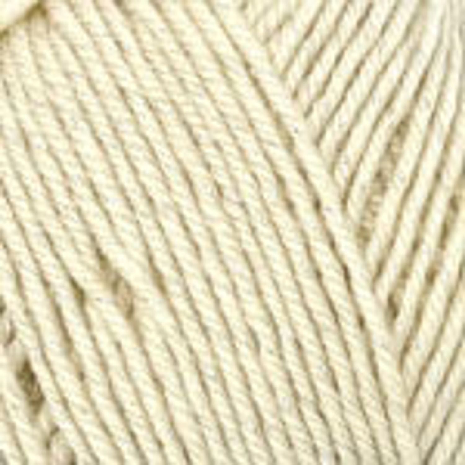 Plymouth Galway Wool Worsted Yarn in Cream Color with Soft Texture for Knitting and Crochet Projects