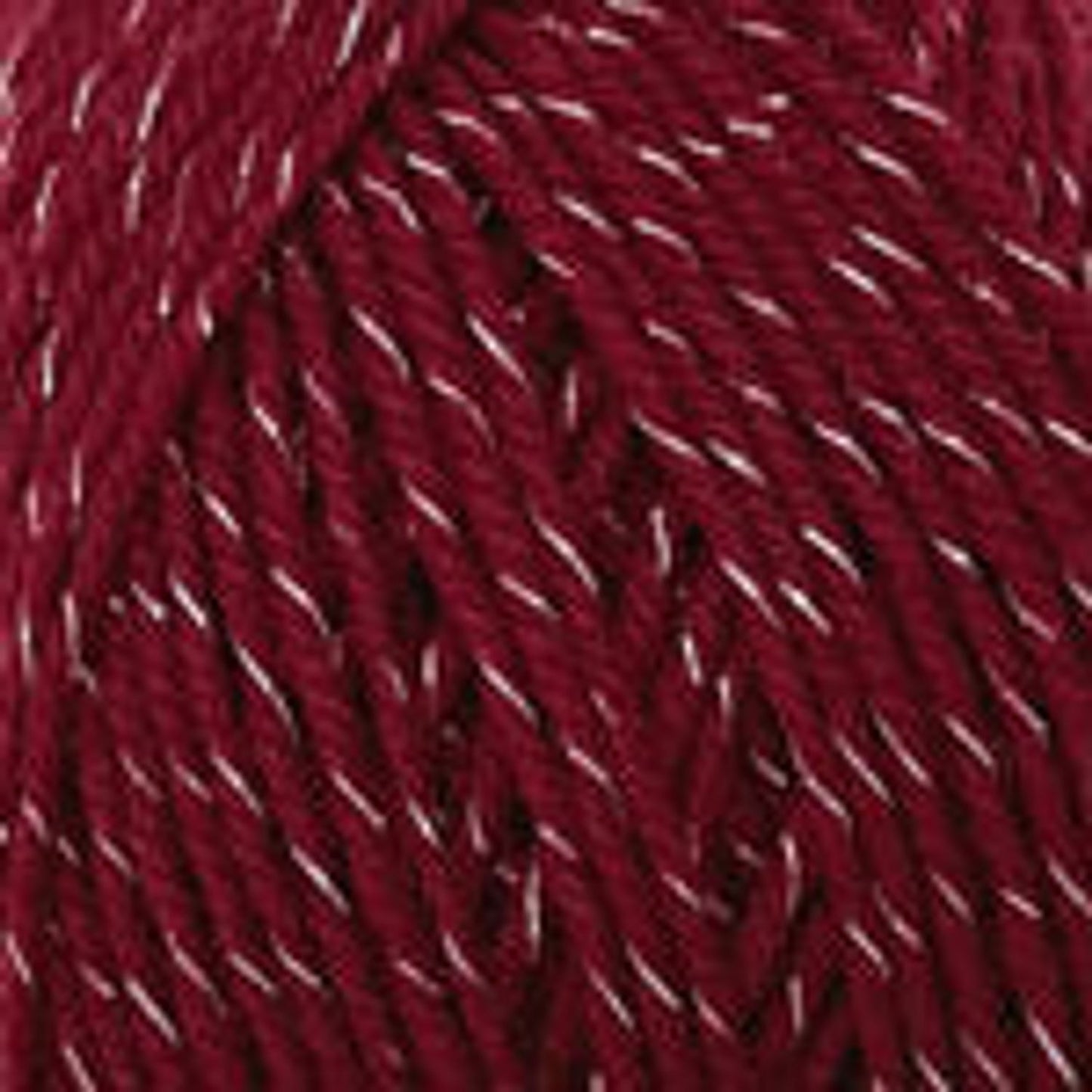 Plymouth Galway Wool Worsted Yarn in deep burgundy with a smooth texture for knitting and crochet projects