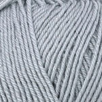 Soft Light Grey Plymouth Galway Wool Worsted Yarn for Knitting and Crochet Projects