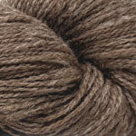 Alluring Plymouth Yarn Alpaca Lino in warm brown tones, ideal for cozy knitting and crochet projects