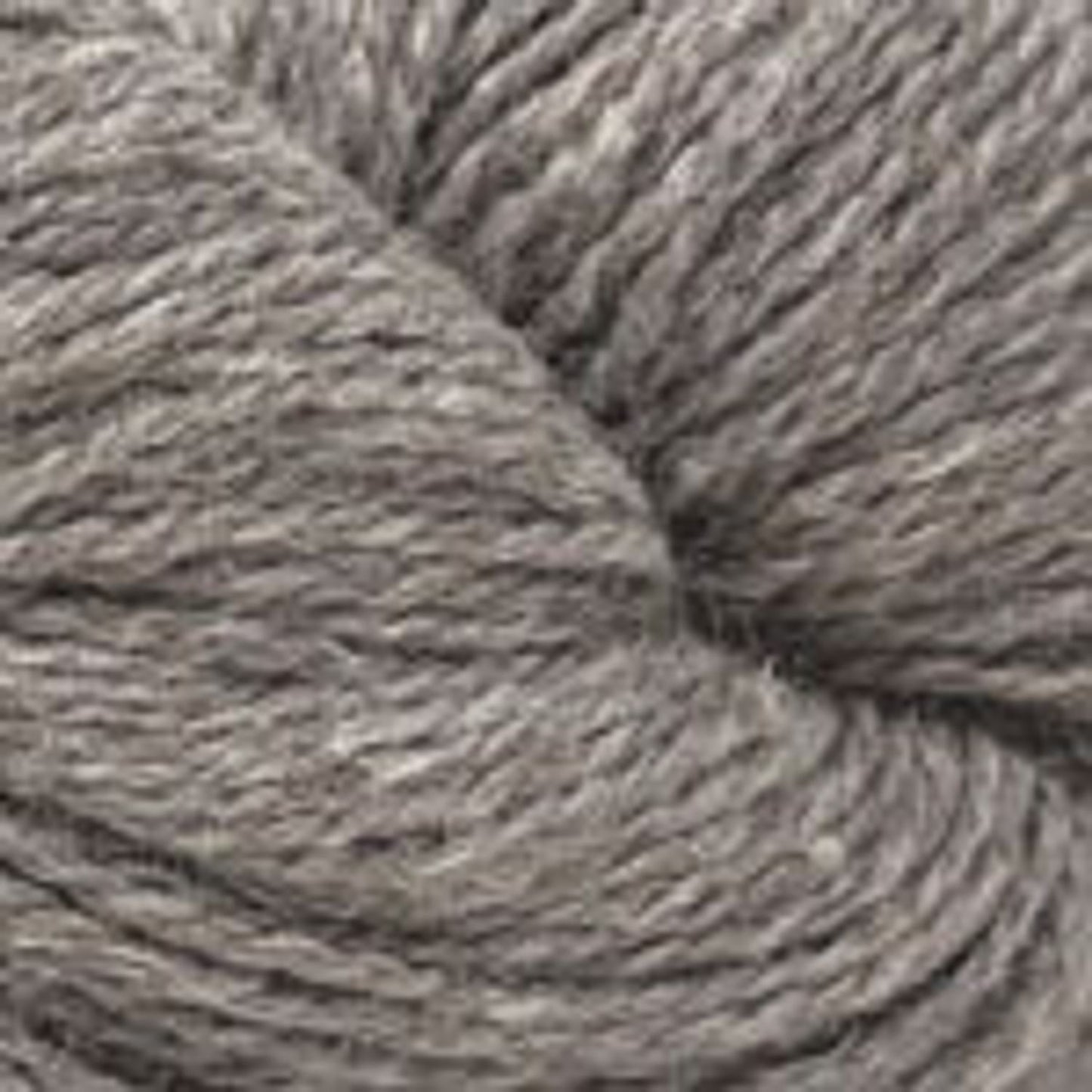 Soft gray Plymouth Yarn Alpaca Lino perfect for cozy knitting projects and accessories