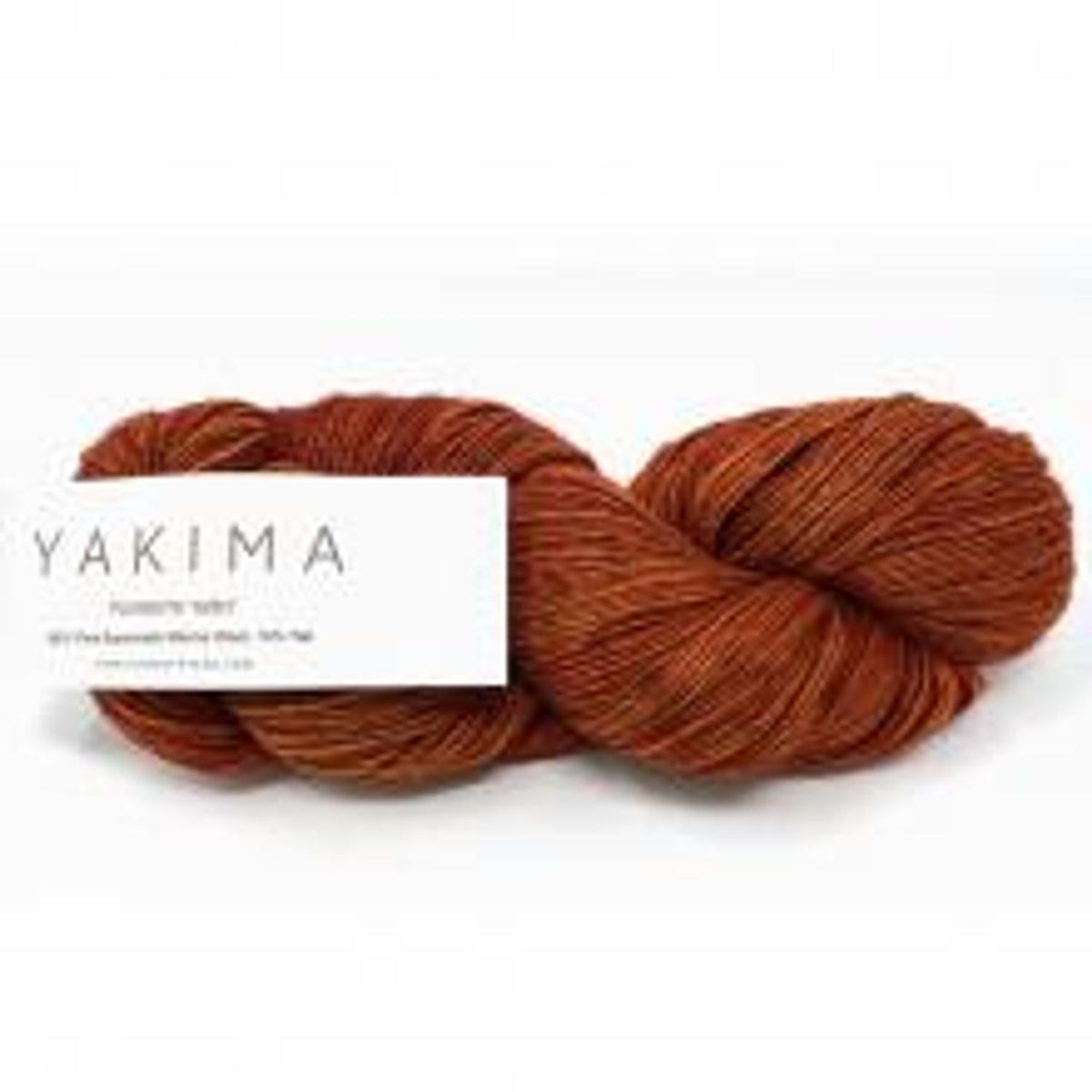 Plymouth Yarn Yakima in rich orange tones, perfect for soft and warm knitting projects