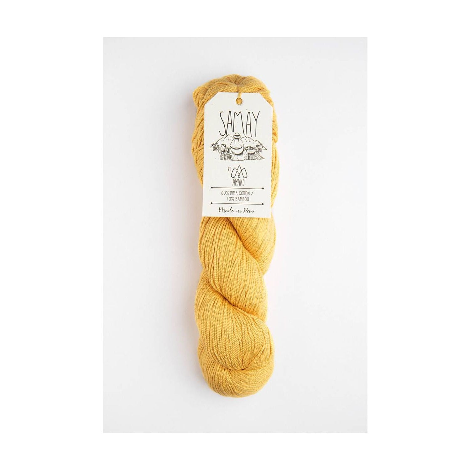 Amano Samay Yarn - Soft Cotton Bamboo Blend 7201 Sunset Camp