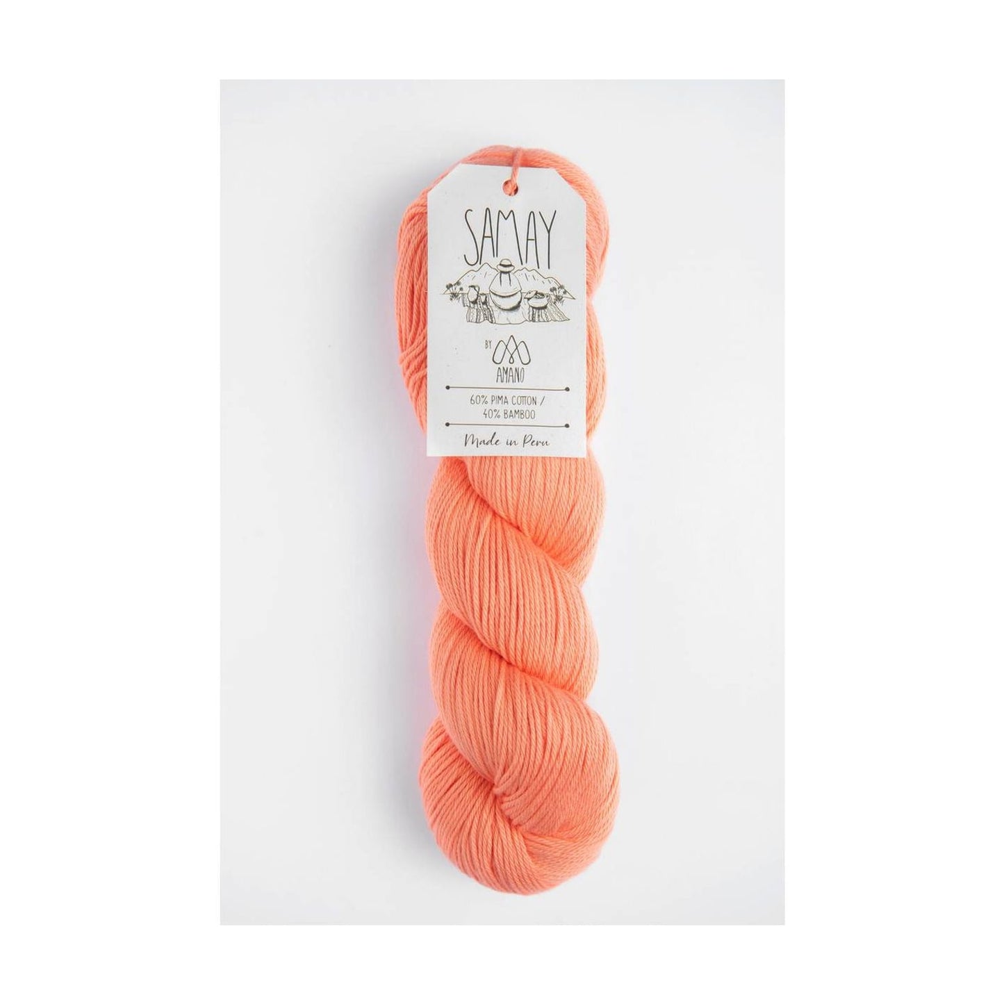 Amano Samay Yarn - Soft Cotton Bamboo Blend 7208 Cotton Candy