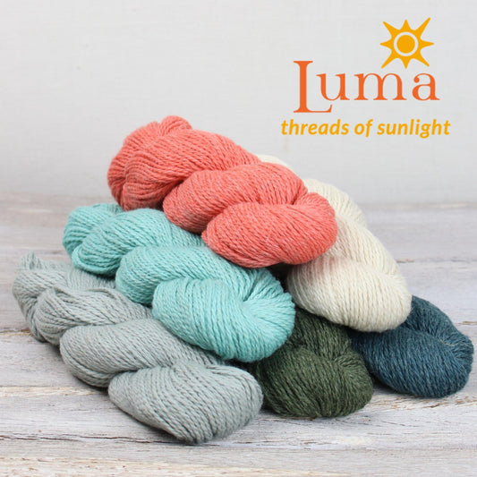 The Fibre Co. Luma Yarn - Soft Lightweight Wool Blend