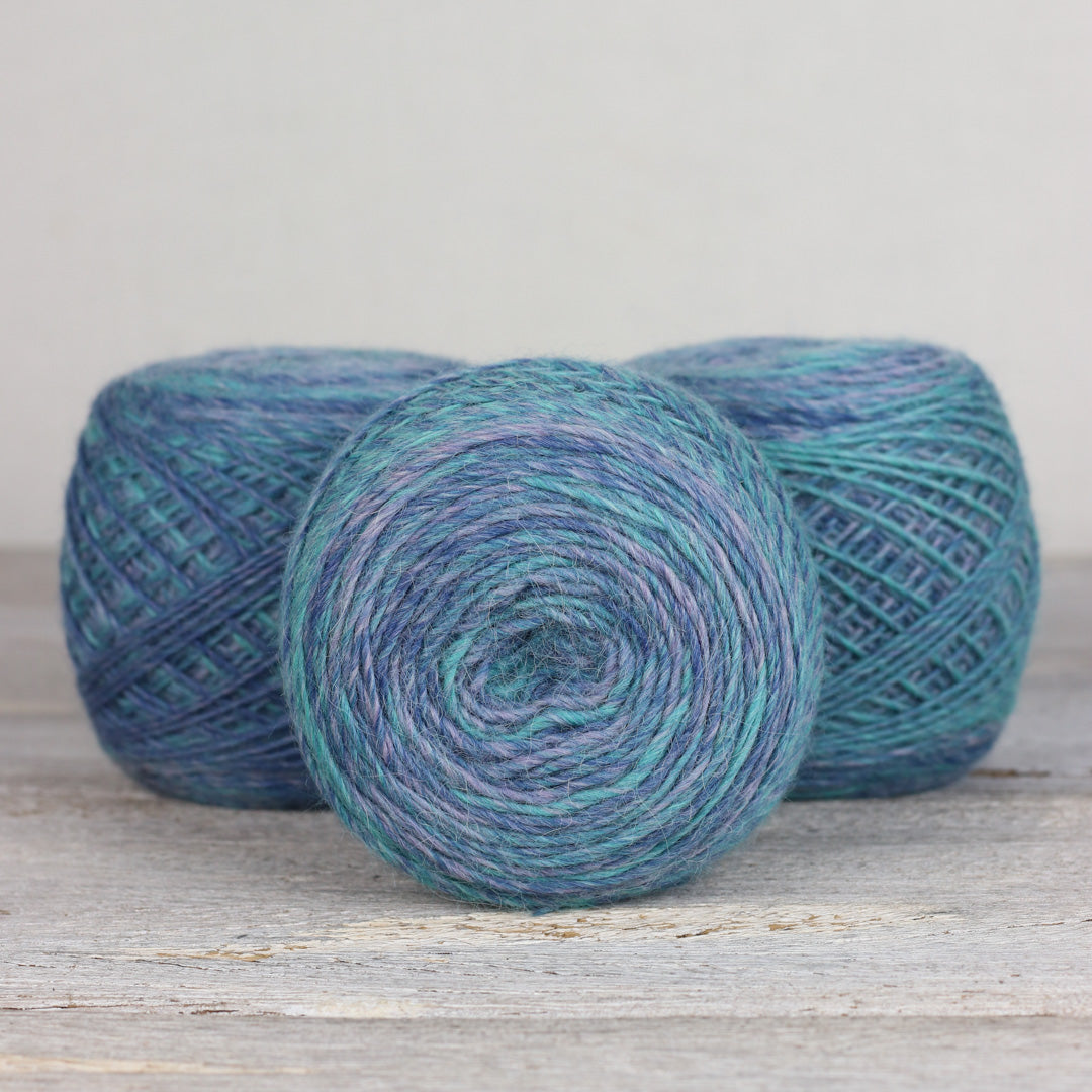 The Fibre Co. Transitions Yarn - Soft Hand-Dyed Wool Blend Liminal Tide