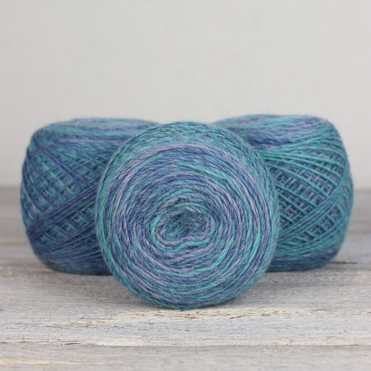 The Fibre Co. Transitions Yarn - Soft Hand-Dyed Wool Blend Liminal Tide