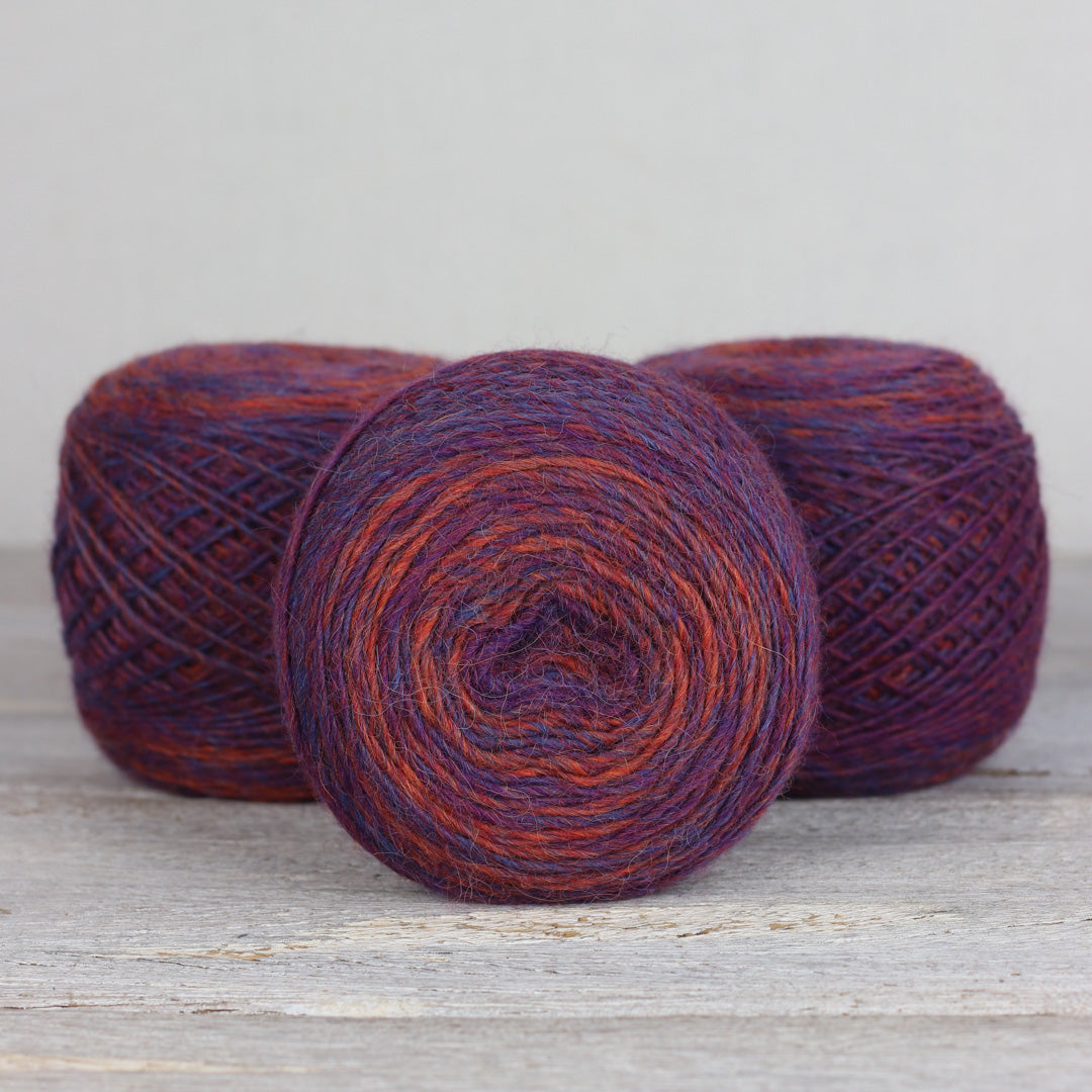 The Fibre Co. Transitions Yarn - Soft Hand-Dyed Wool Blend Vesper Bloom